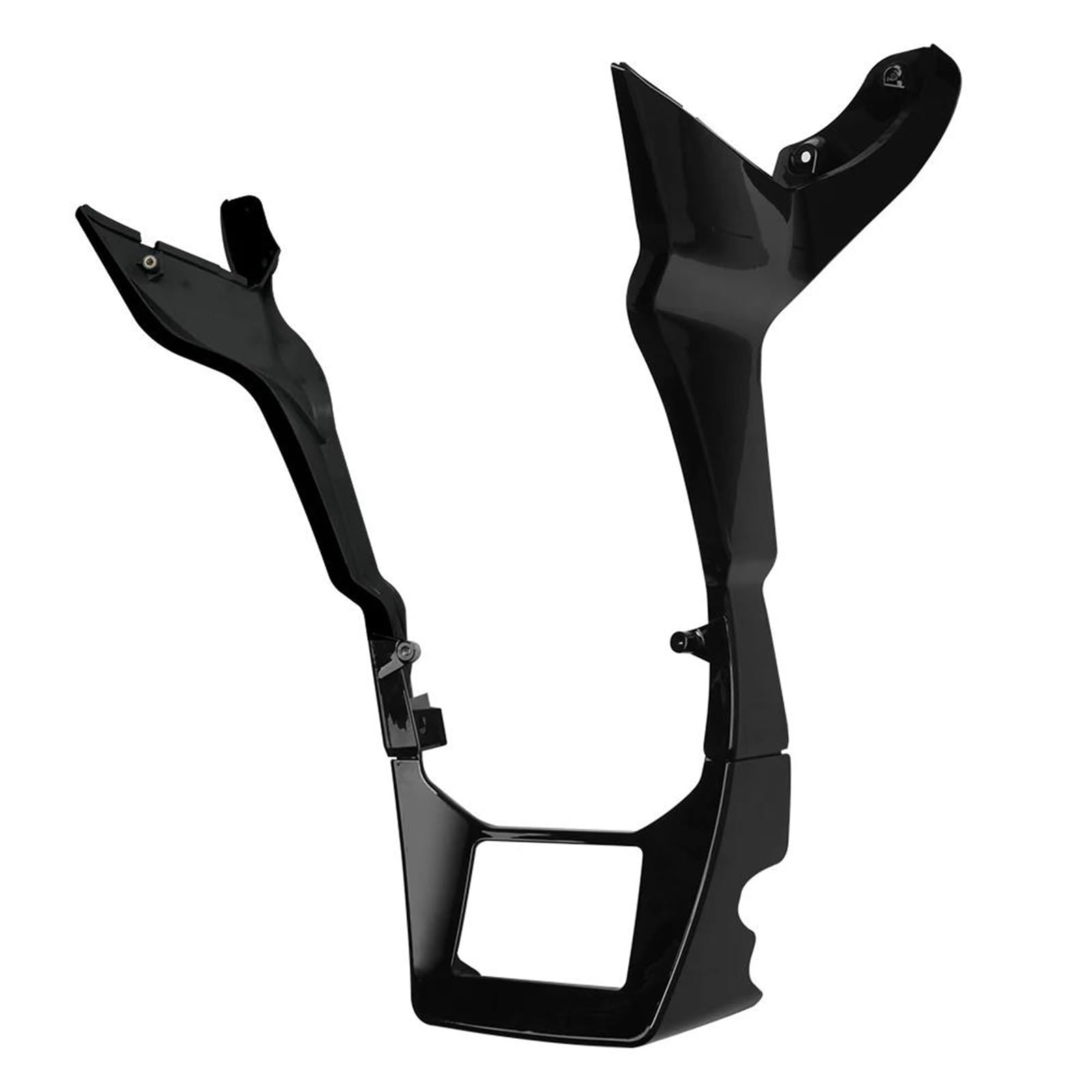 Copertura Spoiler Carenatura Nera Leggera In Plastica ABS Per Moto Per Harley Road Glide FLTRX Special FLTRXS 2017-2023