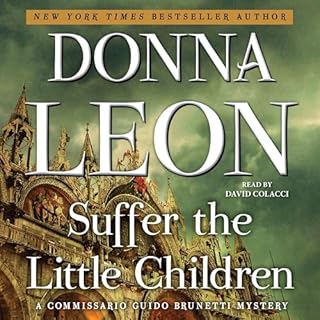 Suffer the Little Children Audiolibro Por Donna Leon arte de portada