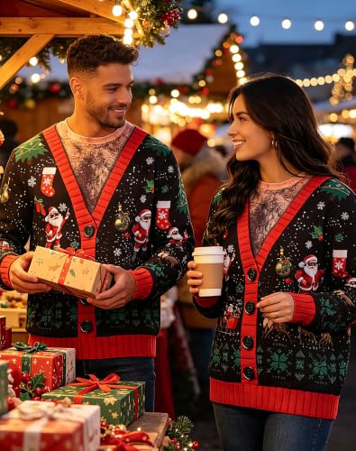 Bauble Bust Elf Costume Sweatshirt, alternative view 2