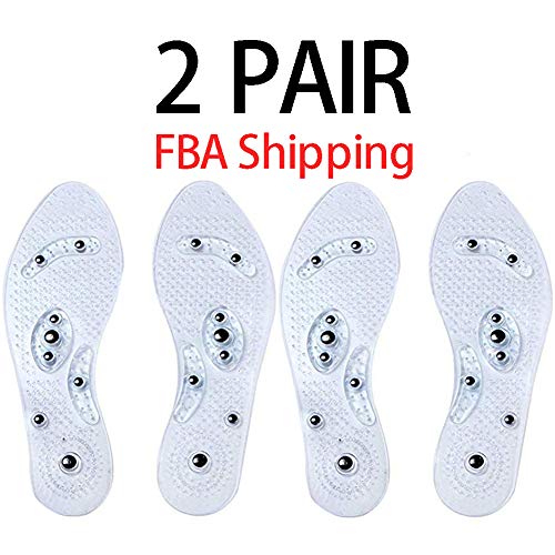 Ownest Acupressure Massage Foot Therapy Reflexology Pain Relief Shoe Insoles,Washable and CutableOne Size Fits All Men and Women