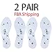 Ownest Acupressure Massage Foot Therapy Reflexology Pain Relief Shoe Insoles,Washable and CutableOne Size Fits All Men and Women