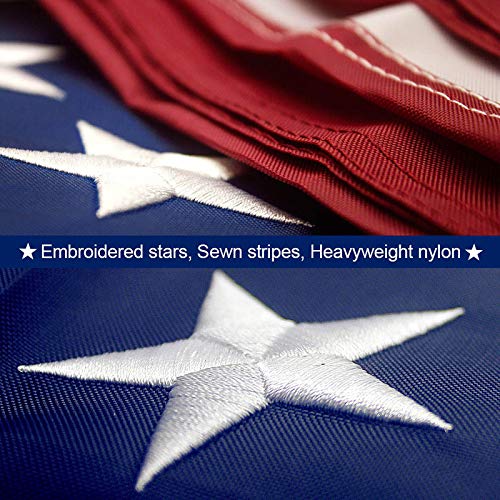 image for VSVO American Flag 3x5 ft - Durable 300D Oxford Nylon Outdoor Flags - 