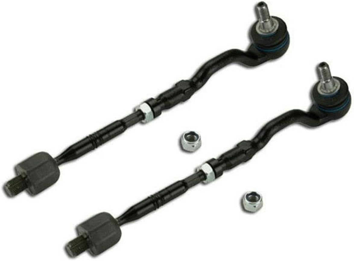 Inner Outer Tie Rod Ends Assembly Set Kit Replacement Parts For 2004 2005 2006 2007 2008 2009 BMW X3 E83