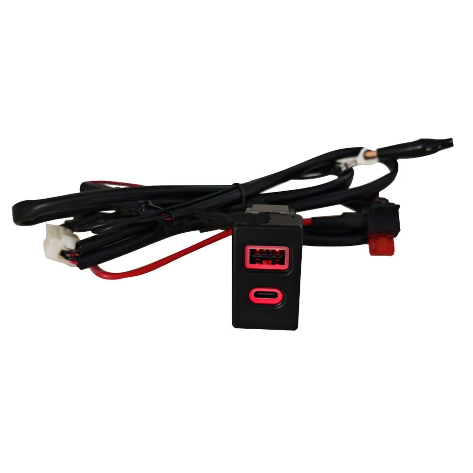 Console Centrale Porta USB Compatibile Con Mazda 2 3 5 6 Per CX-7 Auto CaricabatterieAdattatore Ricarica Telefono Interfaccia Tipo C PD QC3.0 Presa USB