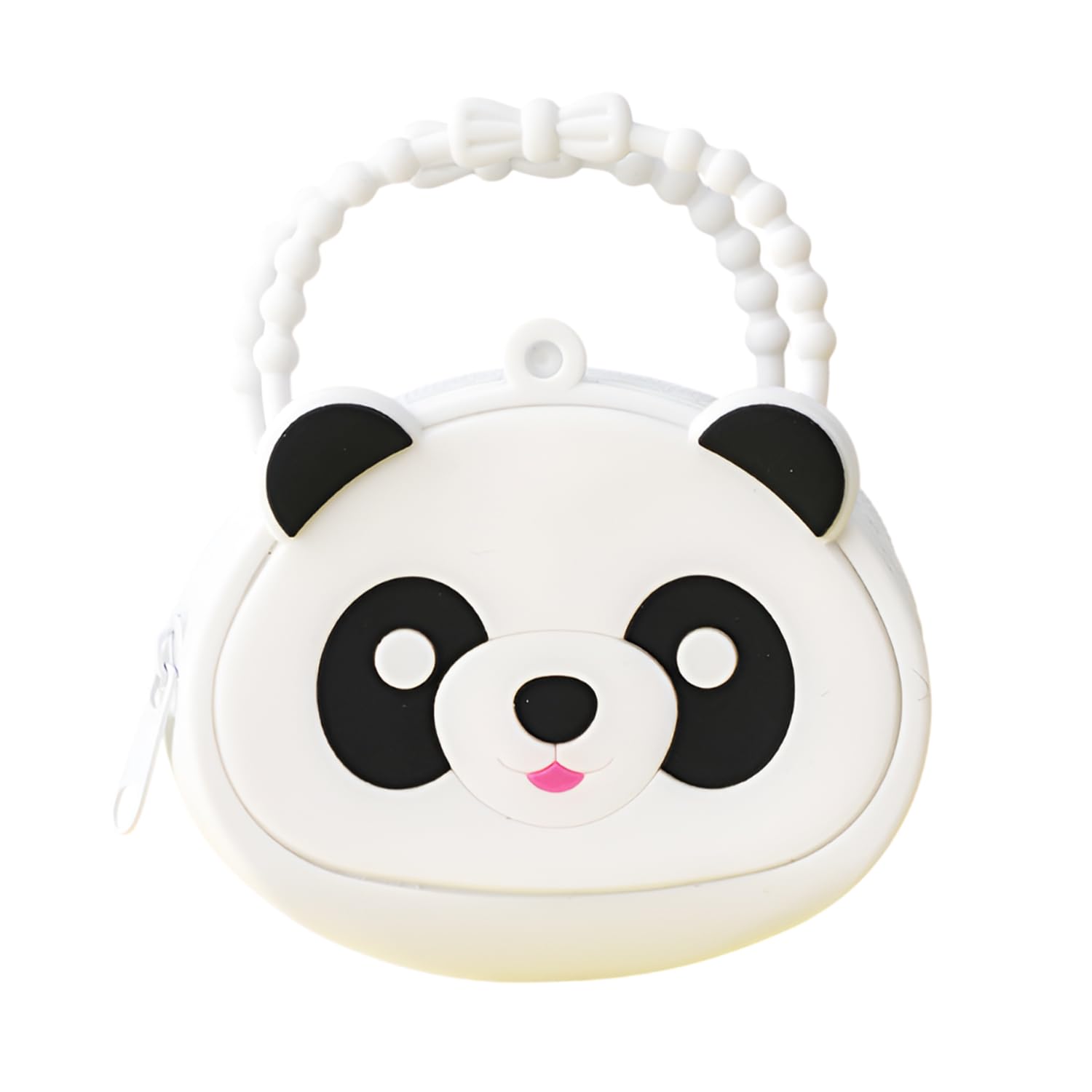 Girls Cute Cartoon Silicone Handbag for Girls – Mini Handbag with Bow