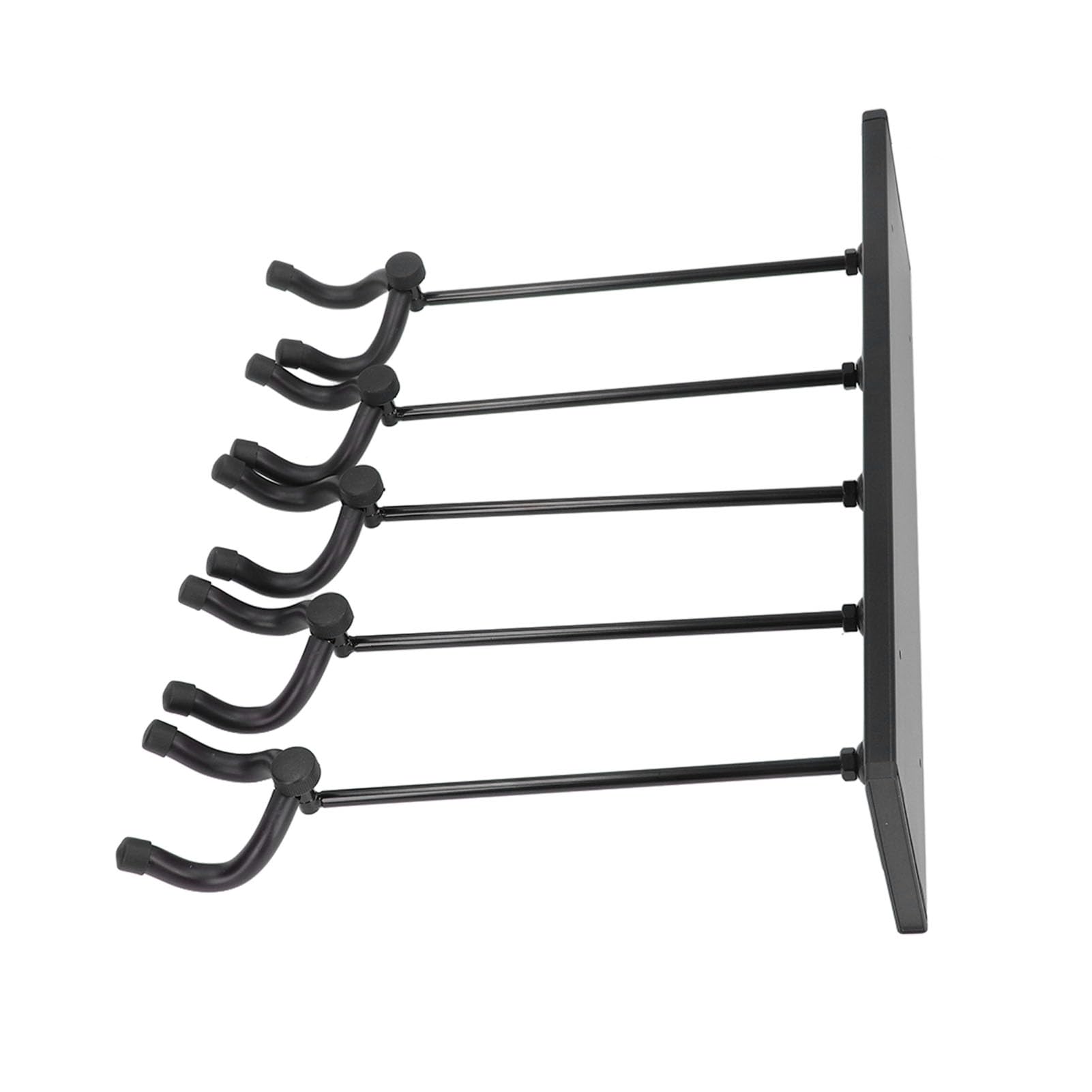 Supporto da Parete per Chitarra Girevole in Lega di Alluminio, Protezione Migliorata per Chitarra, Negozi di Chitarre, Studi Domestici, Camere da Letto, Uffici (Nero)
