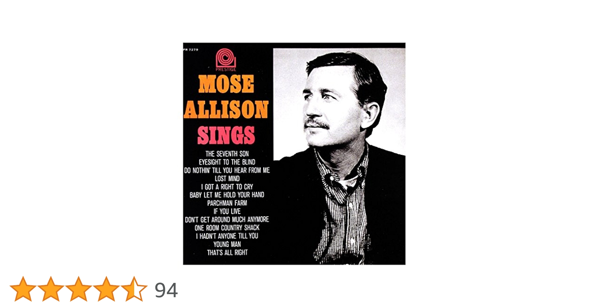 Amazon.co.jp: MOSE ALLISON SINGS: ミュージック