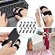 Yuanchu Fingerschiene, 10 Stück Verstellbare Fingerbandage Kleiner Trigger Finger Klammer Finger Schiene Fingerschutz Bandage für Zehen, Gebrochene, Verstauchte, Arthritis, Sehnenentzündung(10)