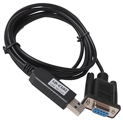 USB CAT Programme Cable for Yaesu FT-2000D FT-450 FT-2000 FT-950 FT0450AT Radio, black, Approx 95 - 105 cm / 37.4 - 41.3 inch - Image 2