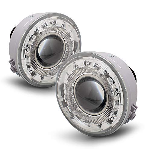 ACANII - For 2006-2010 Ford F150 LED Halo Projector Fog Lights Driving Lamps w/Switch Assembly Driver & Passenger Side