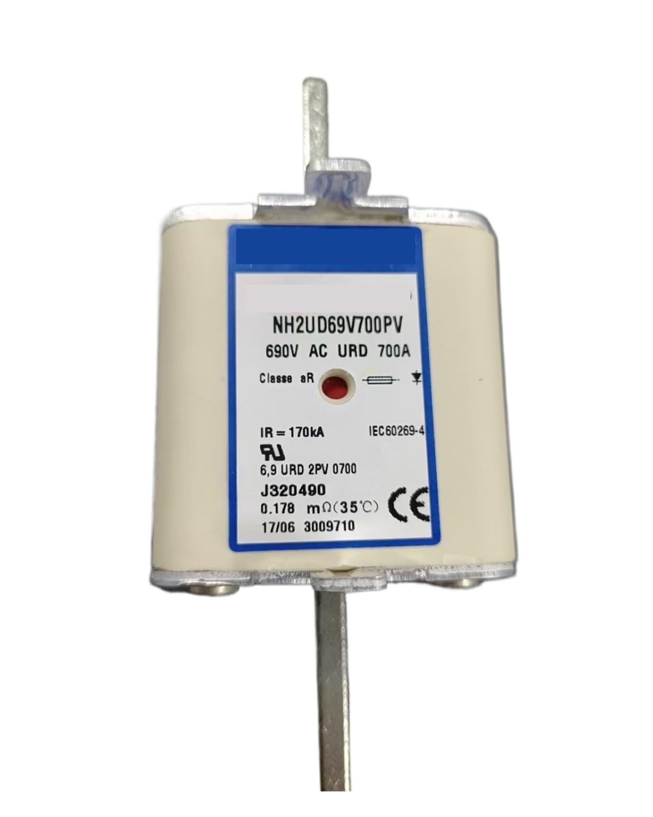 Fusible NH0UD69V250PV A320275 pour éviter les pannes de courant sur installations solaires