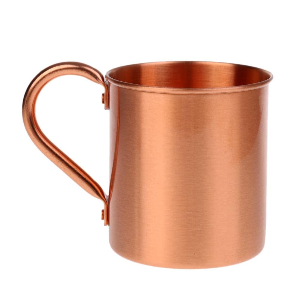 12 Boccali da Birra in Rame Liscio, Stoviglie, Utensili da Cucina, Accessori da Bar