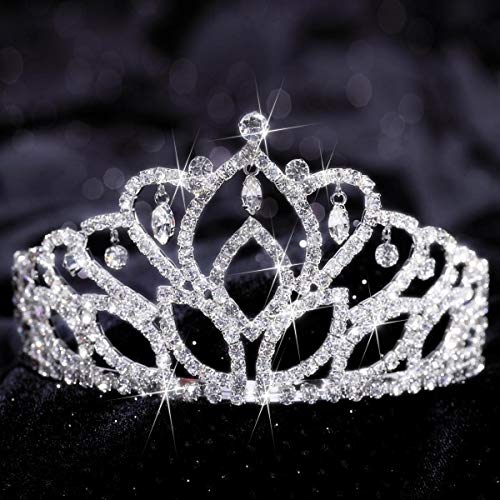 Anderson's 21 Piece Prom Set of Mirabella & Sissy Set, Black Crown, King Queen Royalty Sashes and Pins, Prom Sashes for Prom Court, High School Dance, Party, Costume, Event
