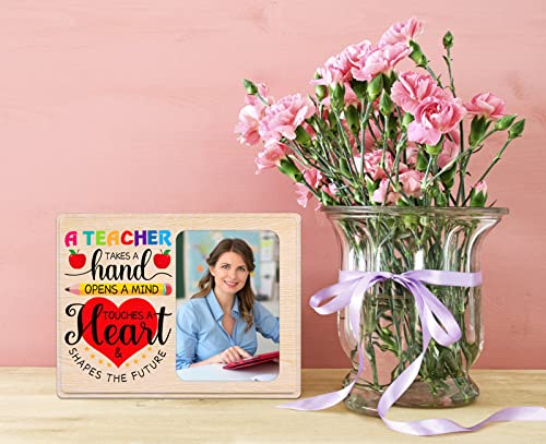 D24Time Teacher Appreciation Picture Frame Graduation Gifts From Students Inspirational Retirement Gifts Photo Frames Teachers Appreciation Day Gifts For Women Teachers End Of Year Back To School #TOP2