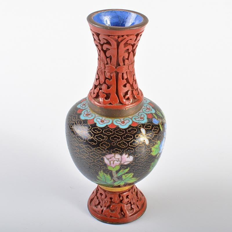 大清乾隆年製 五連多口花瓶 染付 龍紋 中国 花器 花生 中国 清時代乾隆