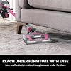 Shark Rocket Pro DLX Aspiradora tipo bastón con cable, depósito XL, de mano, fucsia, HV371 | Limpieza profunda de alfombras, recogida de pelo de mascotas, luces LED, dirección giratoria, alcance bajo perfil, herramientas para rincones y tapicería 4