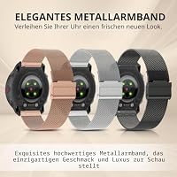 ToVioc 22mm Metall Armband für Polar Vantage V3/Vantage M3 M2 M – Ansicht 2