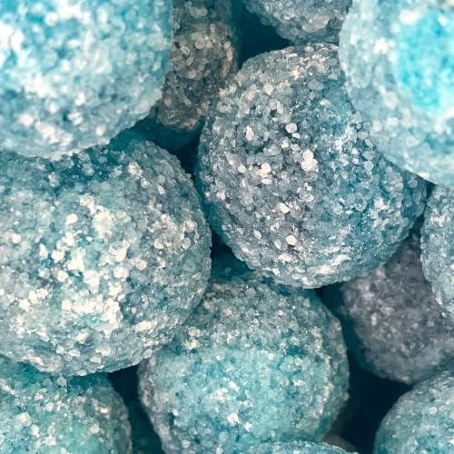 Mega Sour Raspberry Fizz Bombs 1 Kilo Bag / 35.3 Ounces