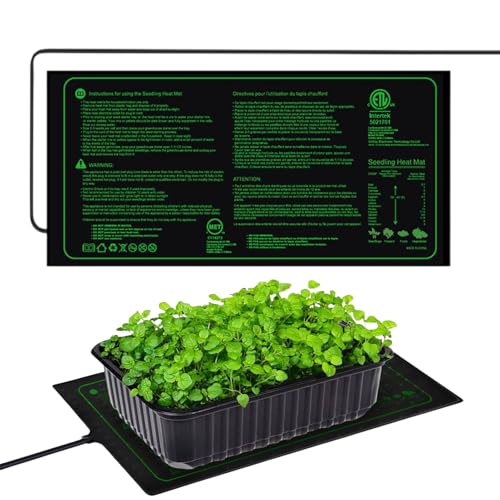 Esterilla calefactora para plántulas que evita el frío en brotes de jardín