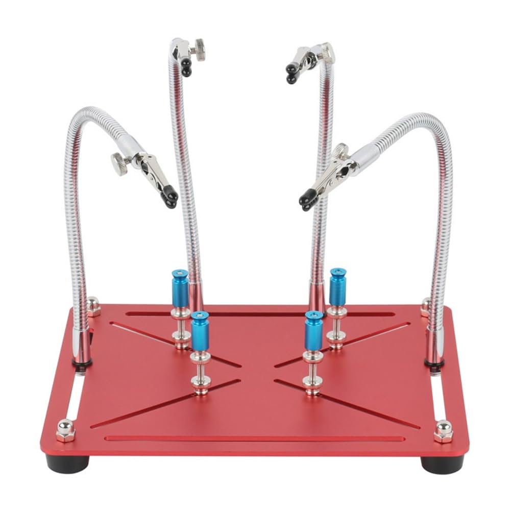 Aundhegrtt As Shown Pcb Holder Helping Hand For Magnifier For Soldering Tools Welding Clamp, Third Hand For Motherboards Repair