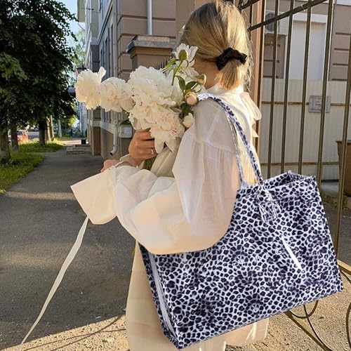 Image of KALIDI PVC Tote Bag Women's Kraft Paper Work Handbags Purses with Top Handle