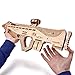 Wood Trick Assault Gun Wooden Model Kit for Adults and Teens to Build - Rifle Guns for Kids - 3D Wooden Puzzle Mechanical Model