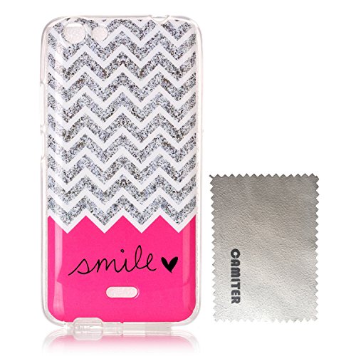 Wiko Rainbow Jam Cover,Camiter onda sorriso TPU