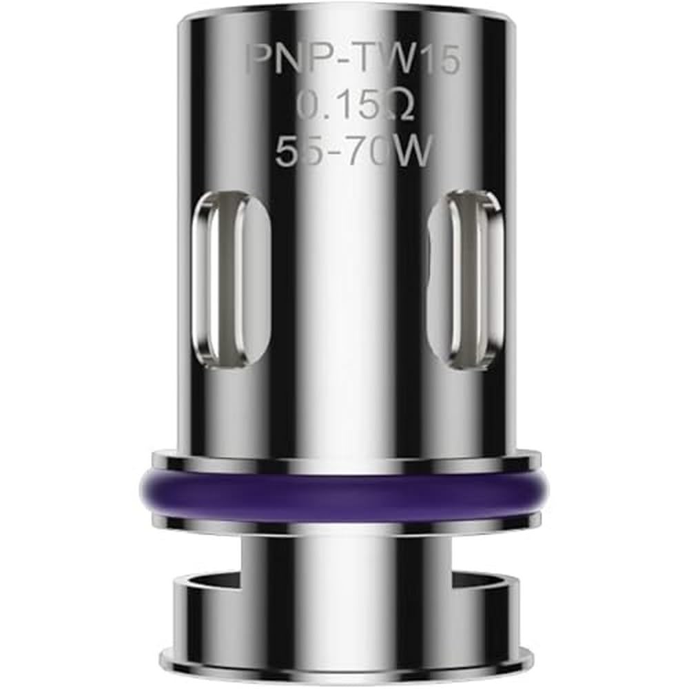VOOPOO Official PNP Coils 5 Pack No Nicotine TW15 0.15Ohm