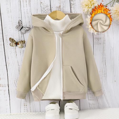 Girls Oversized Full Zip Hoodie Casual Long Sleeve Sweatshirts Trendy cute Clothes Outwear Cute Fleece Jackets2