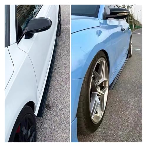 Faldones laterales coche de 2.2 metros negro brillo compatibles con Serie 3 4