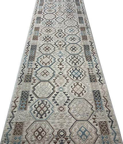 Hallway Carpet Runner Rug, 39 Inch Wide X Your Choice Of Length, Southwest Native American, 39 Inch X 35 Feet, Sold And Priced Per Foot #TOP3