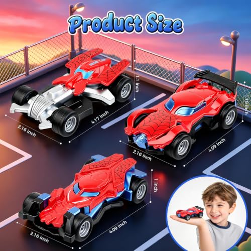 Pull Back Cars (3-Pack) DROPS TO - image 2
