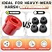 6 Sets Leaf Spring Bushings, Golf Cart Accessories Compatible with EZGO TXT, Polyurethane Bushing and Sleeves Replacement for 1994-Up TXT and 1981-Up Club Car DS, Replace Parts OE 70289-G02 70291G-01