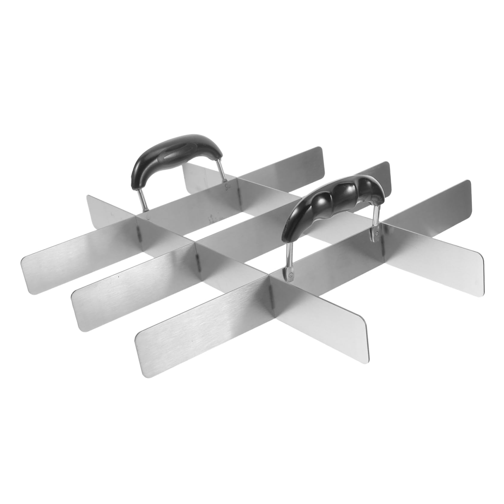 Cabilock Stainless Steel Cake Divider with Handle Precision Cutting Tool for Tiramisu and Rice Versatile Baking Accessory for Home Kitchen and Catering Needs Easy to Clean