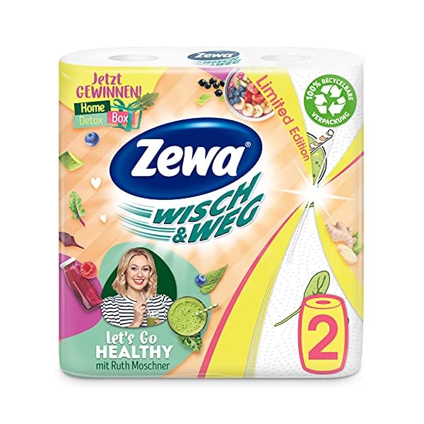 Zewa Wisch&Weg Limited Edition Küchenrolle, Großpackung, 3 Stück – Bild 4