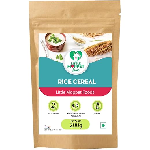 Moppet Rice Cereal 200g