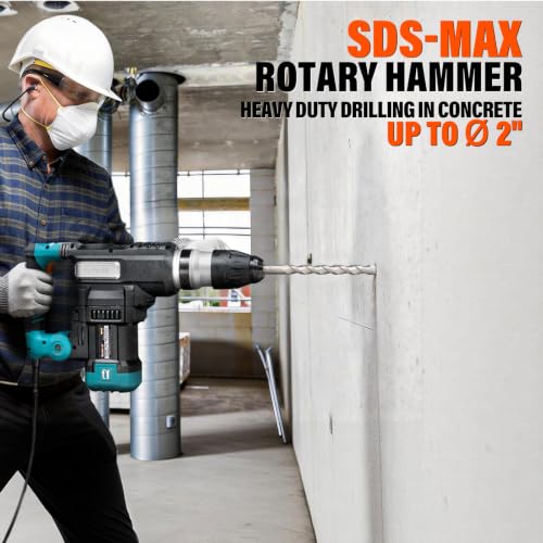 Image of Berserker 2 inch SDS-Max Heavy Duty Rotary Hammer Drill for Concrete 50F