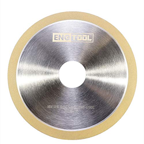 MaxTool Dia 6 1A1R Diamond Cut-Off Wheel Abrasive Grinding Wheel Thick 1 mm Resin Bond; NDR1A1RD6T01X9G18