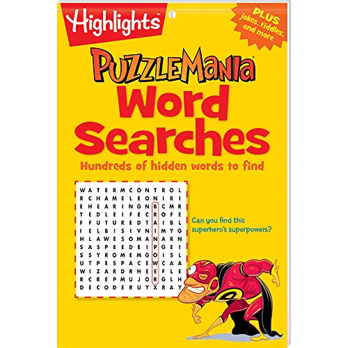 Highlights Puzzlemania Puzzle Pad 4-Book Set for Kids - Brain Teasers, Word Searches, Picture Puzzles & Crazy Codes - Thumbnail 3