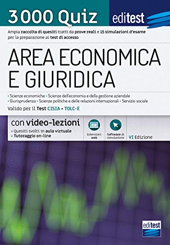 Preisvergleich Produktbild 3000 QUIZ AREA ECONOMICA E GIURIDICA