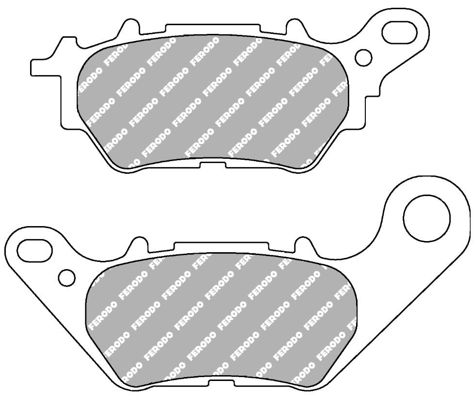Plaquettes de freins FDB2283EF FERODO : freinage haute performance YAMAHA