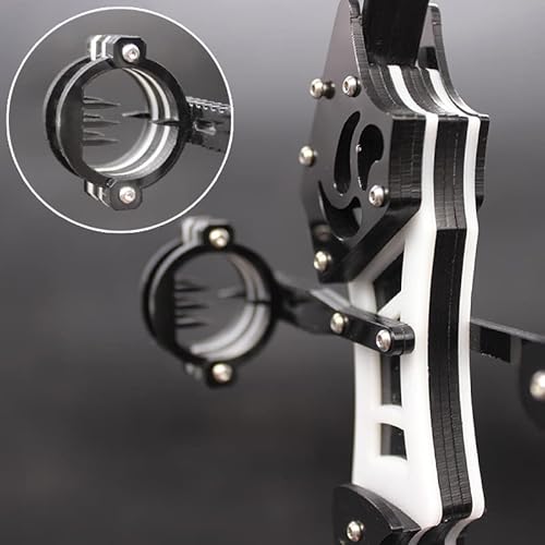 Mini Archery Bow Set Mini Recurve Bow Mini Double Aiming Bow Mini Hunting Bow Mini Compound Bow Catapult Rh/Lh For Hunting Shooting Practice Archery Entertainment Fun (Mini Double Aiming Bow) #TOP3