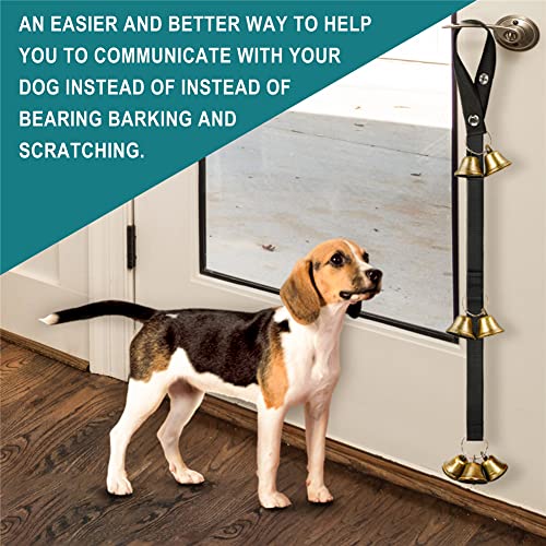 Quxiang Dog Training Bells Dog Doorbells For Potty Training And Communication Upgraded 7 Extra Large Loud Doorbells Unique Style & Premium Quality For Puppies Dogs Doggy Doggie Pooch Pet Cat #TOP4