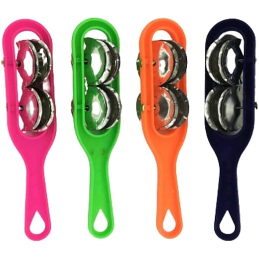 MAYAPURI Kanjira Khartal Cymbals 4 pieces