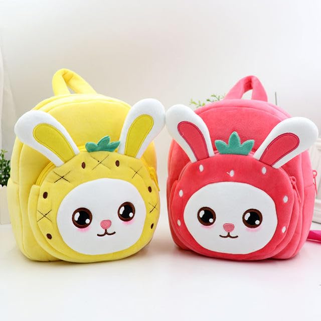 Image of blue tree Cute Kids Backpack Toddler Bag Plush Animal Cartoon Mini Travel Bag for Baby Girl Boy 1-6 Years, Ideal for Gifting for Kids