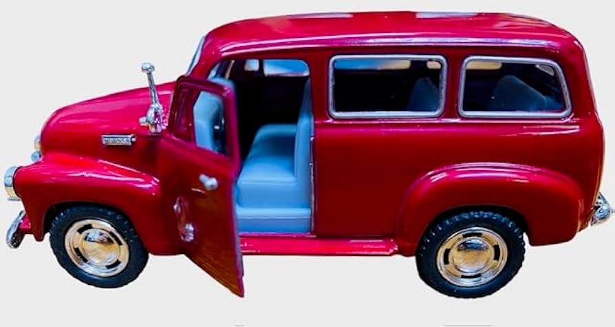 Amazon | Kinsmart シボレー サバーバン 1950 SUV 1/36スケール ダイ
