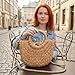 Imagen de Bolso de Rafia para Mujer Estilo Boho