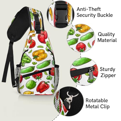 Bolso cruzado unisex para senderismo y viaje miniatura 3