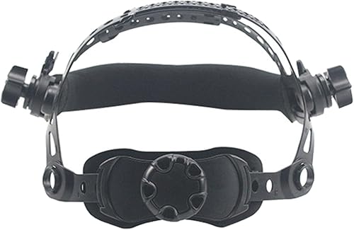 Almencla Sudor orbing casco de soldadura auricular transpirable agujero cuadrado ajustable cabeza aro para soldadura tapa parte accesorios