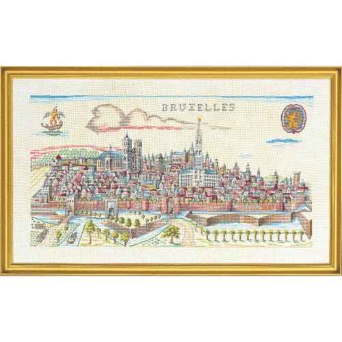 Kit point de croix compté MARUSSIA cadeau idéal passionnés de broderie